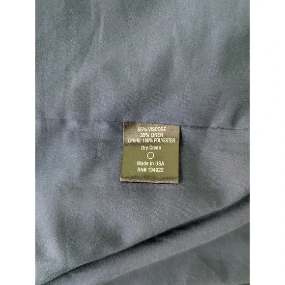 Emerson Fry Livia Maritime Nautical Adjustable Blue Removable Tie Sun Dress - Picture 11 of 11